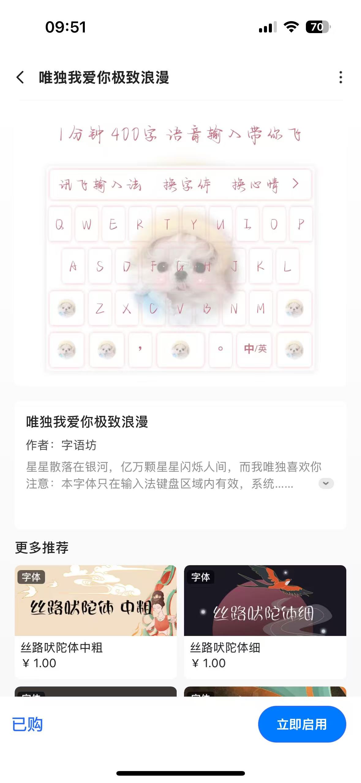 【iOS专属】讯飞输入法，超级皮肤，字体通通免费使用第7张插图