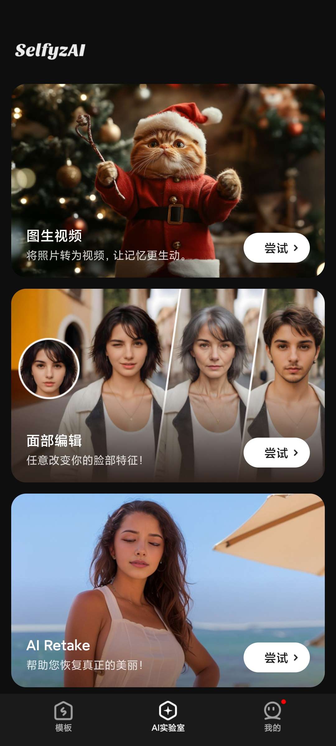 SelfyzAI Ai扩图，图生视频ai视频高级版 第7张插图