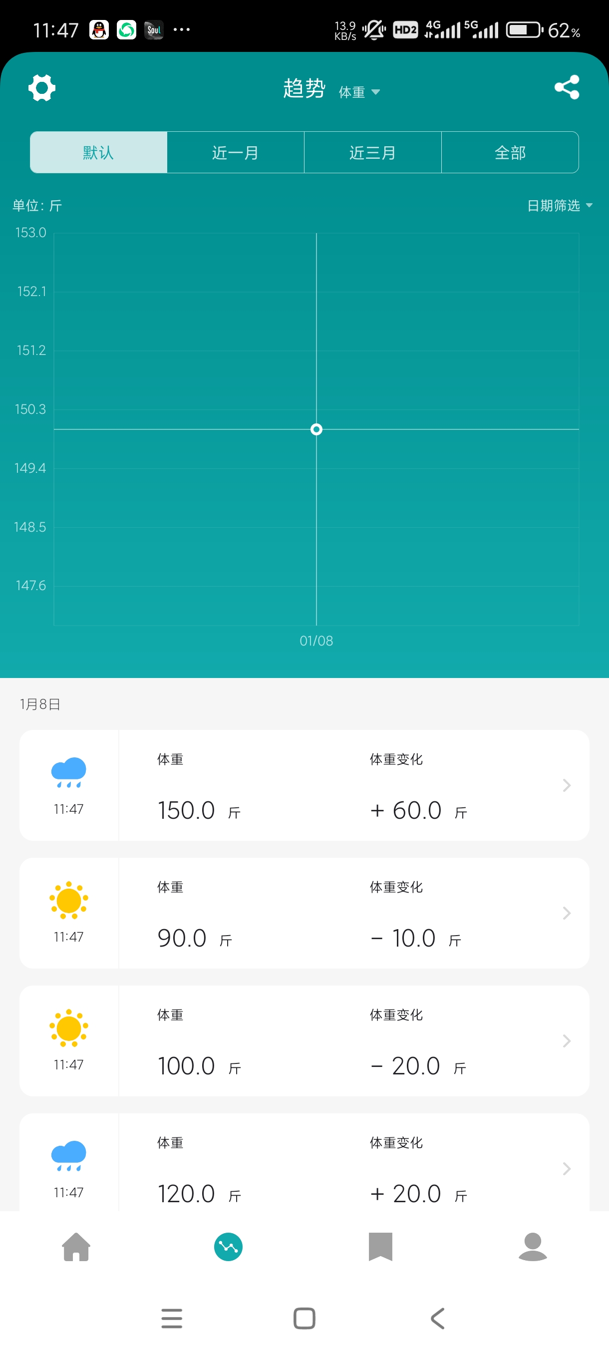 【分享】体重日记2.5.8实时监控体重信息根据每日做出调整！第4张插图