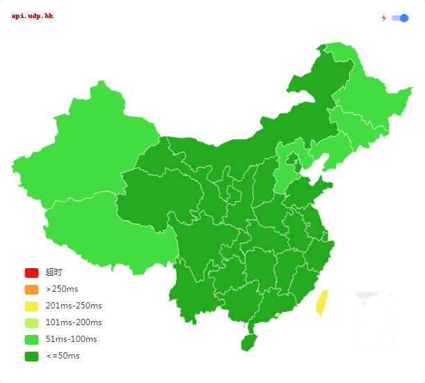 每日API (一) ：域名/IP 各地区ping接口含直观图生成 第6张插图